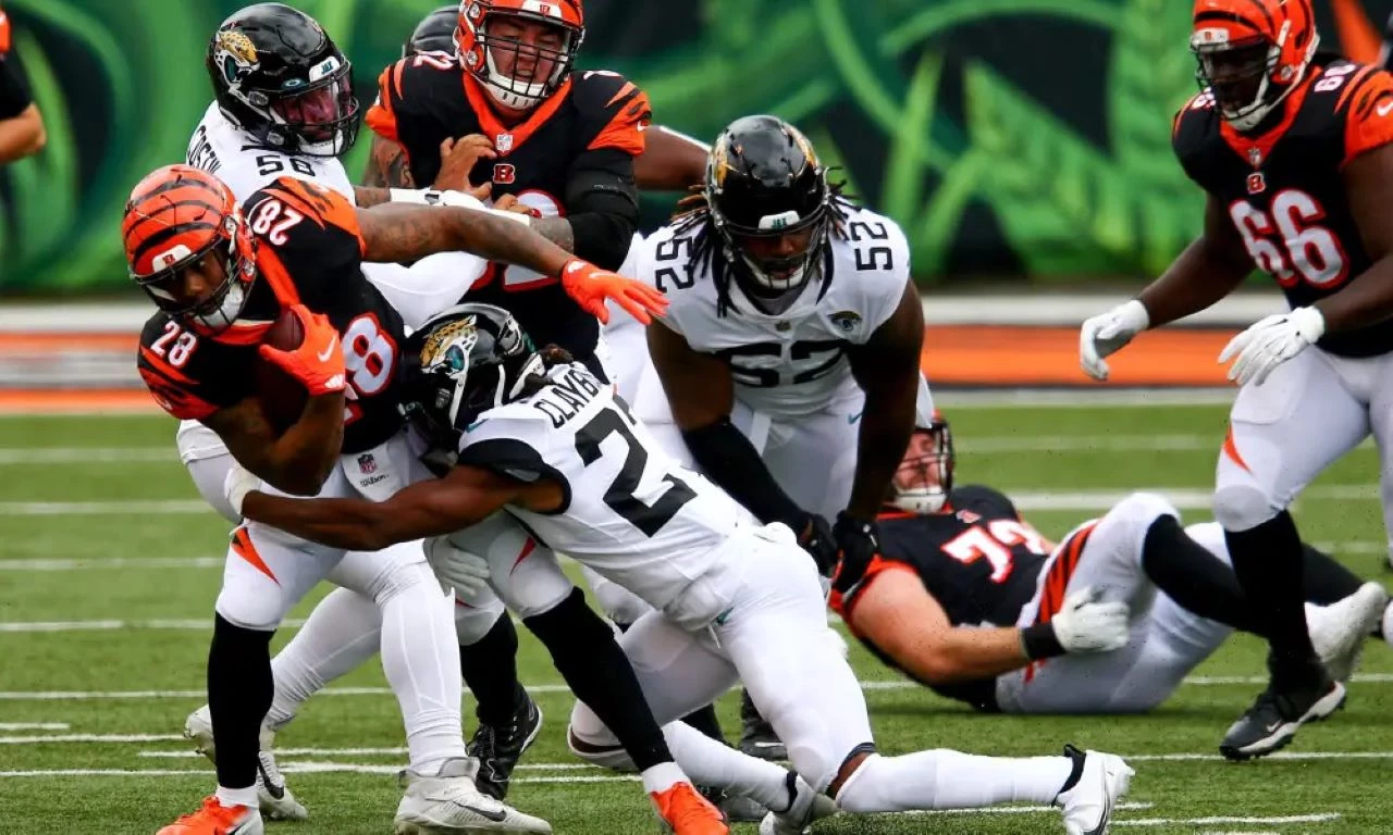 Segunda (4/12) - Jogo Jaguars x Bengals encerra a rodada da NFL